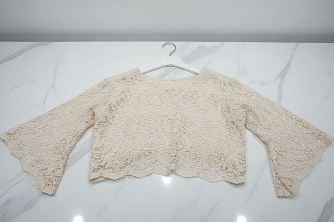 Elegant Cotton Lace Two-Piece Set